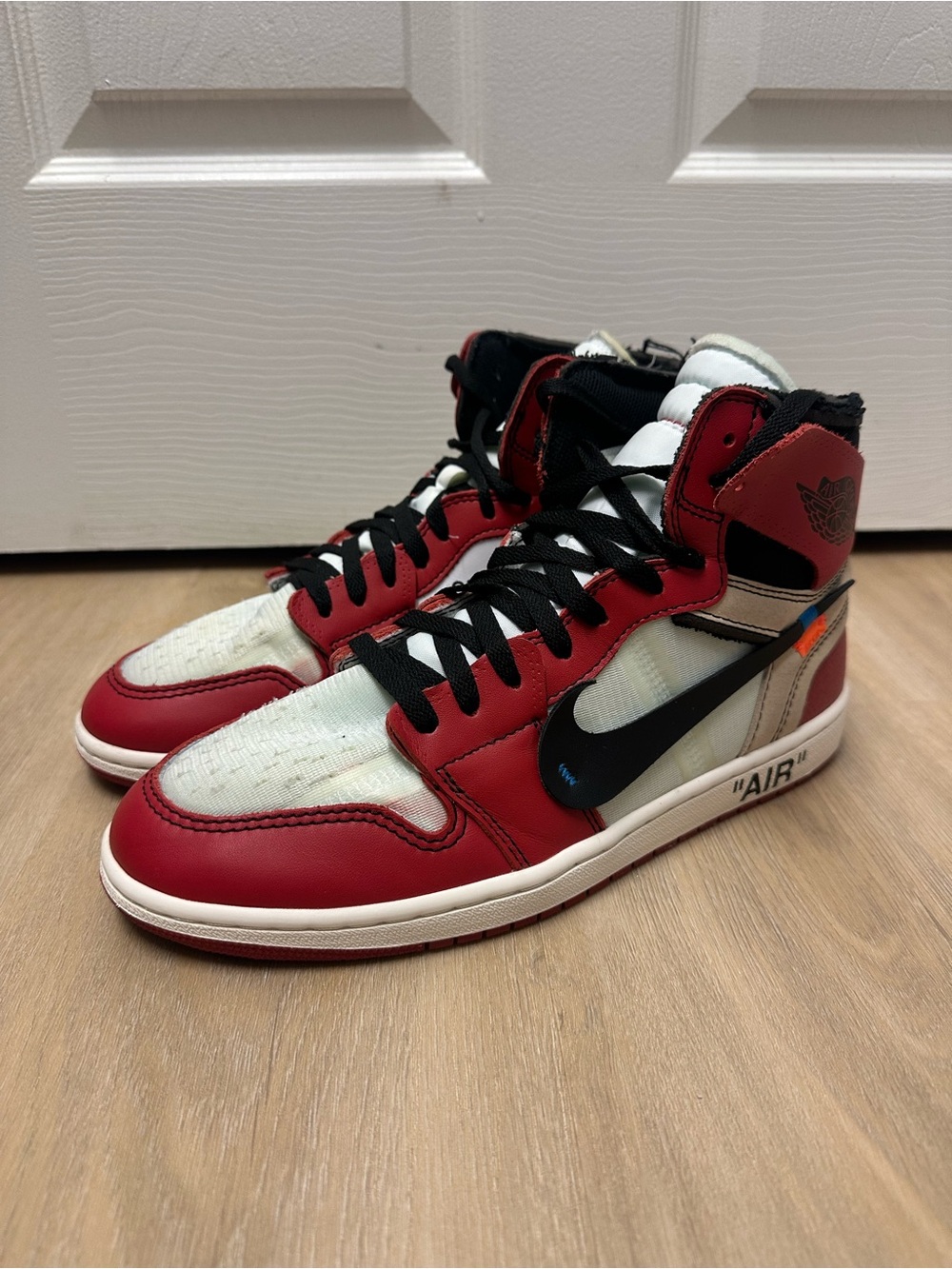Jordan Air Jordan 1 x Off-White Chicago Sneakers Red/White/Black
